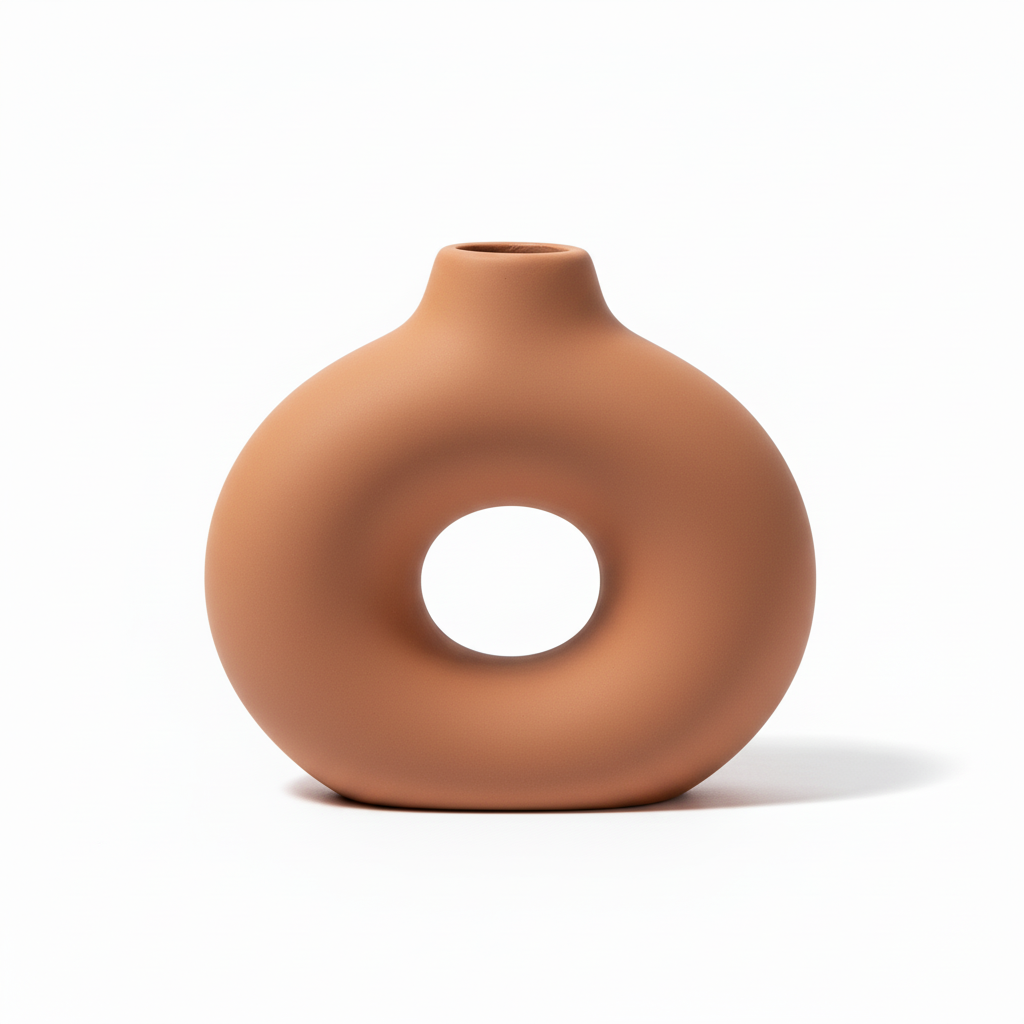 Vase Ondine Terracotta Uni